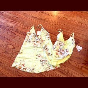 NWT BCBG beautiful swimsuit and cover up size M